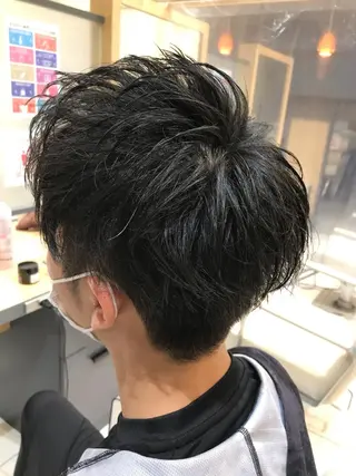ショート メンズ カットモデル大募集✨ ✨BASSA保谷店✨のヘアスタイル