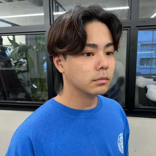 ショート カラー メンズ 🍒暖色カラー🍒 渋谷/YUUのヘアスタイル