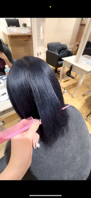 ミディアム カラー LouLou Hair【ルルヘアー】所属・LouLou/ emmaのヘアスタイル