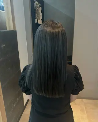 ロング カラー OPS  hair 西新店所属・藤本 航大のヘアスタイル