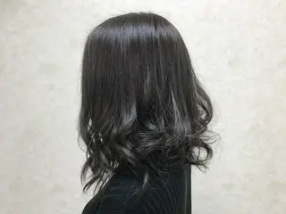 ミディアム カラー 竹井 寛喜のヘアスタイル