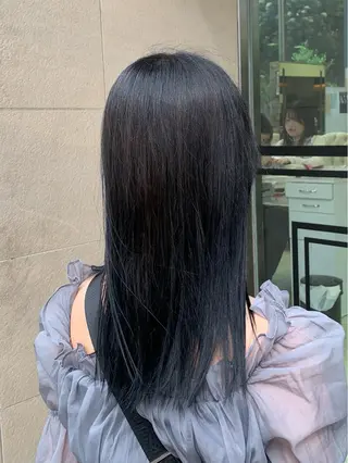 セミロング レイヤー／マツエク 💋𝑨𝑵𝑵𝑨のヘアスタイル