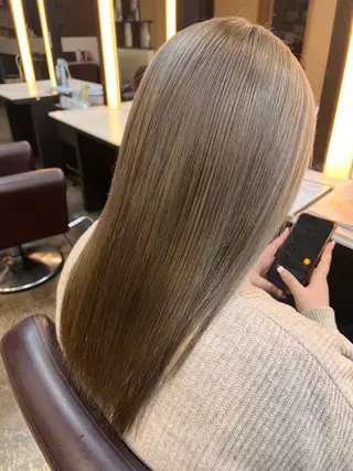 ロング カラー Japan  gem所属・伊藤 憲のヘアスタイル