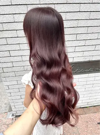 セミロング カラー 縮毛矯正/ 髪質改善/浅見拓哉のヘアスタイル