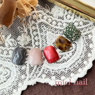 ネイル miel nailのネイルデザイン