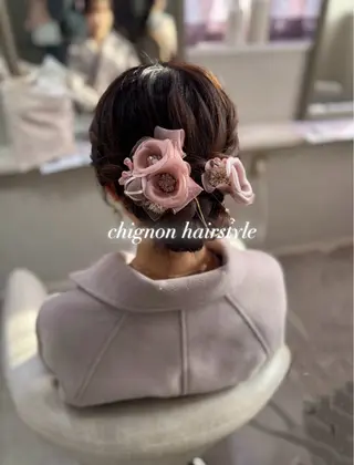 ヘアアレンジ 🫧aika/大宮 /暖色系カラー🫧のヘアスタイル