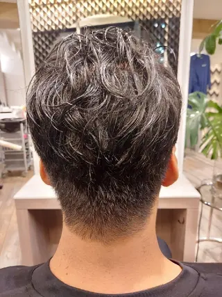メンズ Allons所属・CHI KAのヘアスタイル