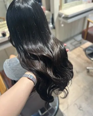 ロング Ogane Mikotoのヘアスタイル