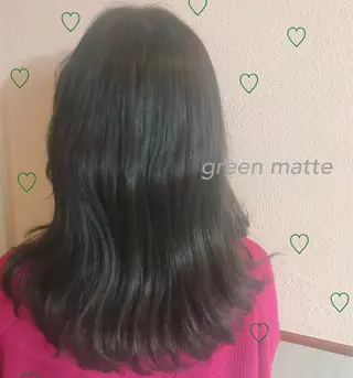 セミロング カラー パーマ コマツリサ ROCCO eastのヘアスタイル