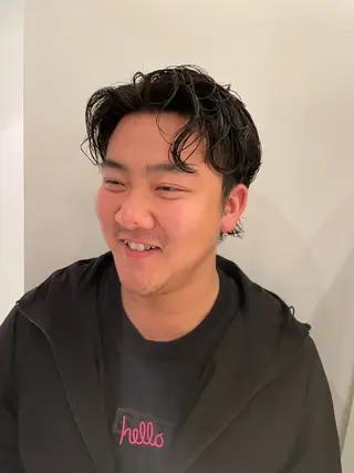 ショート パーマ メンズ 🤩噂のMr.髪ポジ ティブ®️yu🤩のヘアスタイル