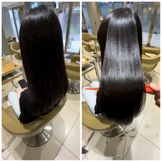 ロング 美髪ストレート AOYAGIのヘアスタイル