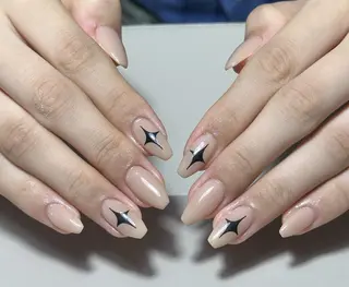 ネイル By moonネイル 🌷ワンホン/韓国風のネイルデザイン