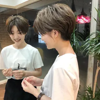ショート 多毛専門/ 酒井愛由のヘアスタイル