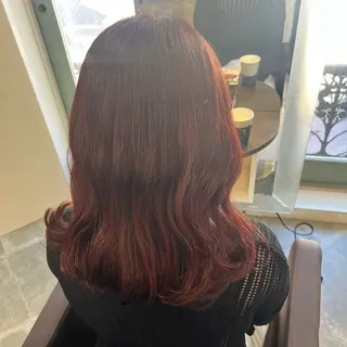 ミディアム カラー 🫧 harunaのヘアスタイル
