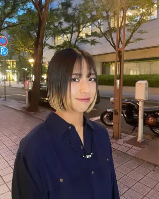 ショート メリケンビューティーパーラー所属・CHIHIRO メリケンビューティーのヘアスタイル