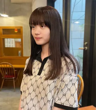 ロング tete nico所属・似合わせ/ヘアカラー nanami🌸のヘアスタイル