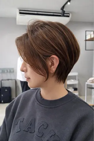 ショート 宍戸 秀斗のヘアスタイル