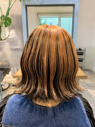 ミディアム 幡野 葵のヘアスタイル