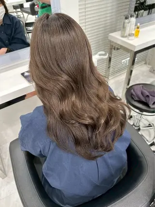 カラー 🎀透髪×モテ髪🎀 池袋Manaka🩶のヘアスタイル