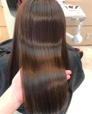 セミロング カラー シールエクステ/ 髪質改善💐yuuのヘアスタイル