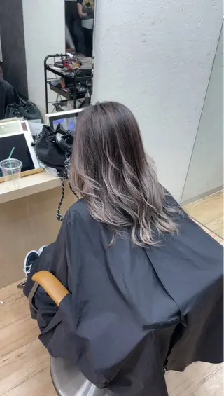 ロング カラー 橋本翔 /レイヤーカットのヘアスタイル