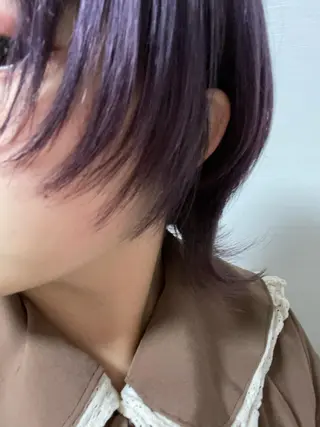 ショート カラー HIKARI🐈‍⬛ レイヤー×デザインのヘアスタイル