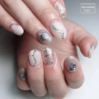 ショート ネイル ☺︎山部 志麻☺︎のネイルデザイン