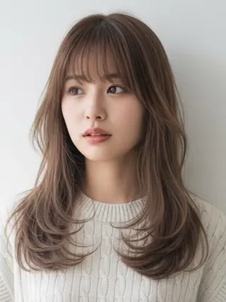 カラー Helena ゆかのヘアスタイル