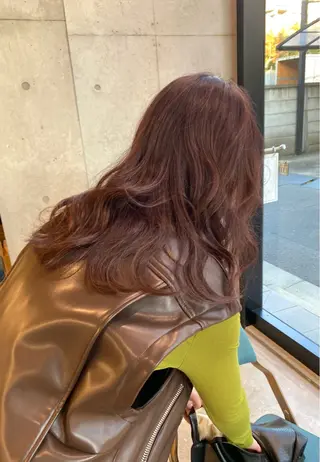 ロング カラー レイヤー/韓国ヘア/ 梅田/中崎町のヘアスタイル