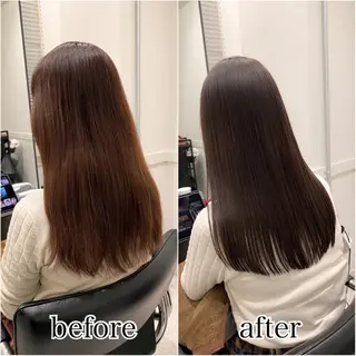 セミロング カラー GO TODAY  SHAiRE SALON YOKOHAMA Mare店所属・✨天使の美髪✨ ショートカット✨中山のヘアスタイル