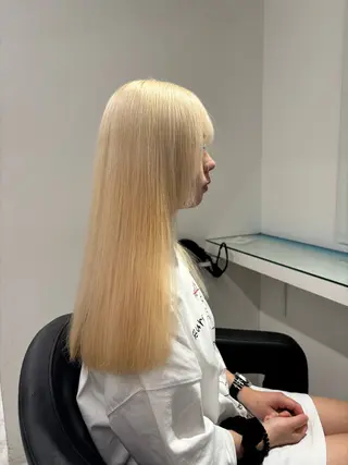 ロング カラー 💖ミルクティー💖 あかり💖のヘアスタイル