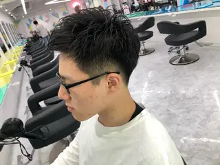 メンズ BABY 艶髪暗髪ヘア💖達人のヘアスタイル