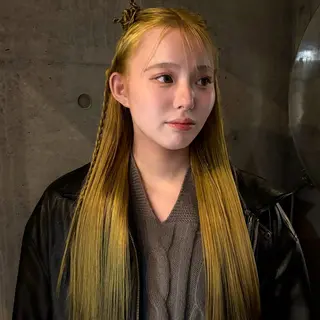 ロング カラー ハイトーン特化/りく /デザインカラー🫟のヘアスタイル