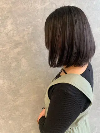 カラー 吹田 駿 髪質改善縮毛矯正のヘアスタイル