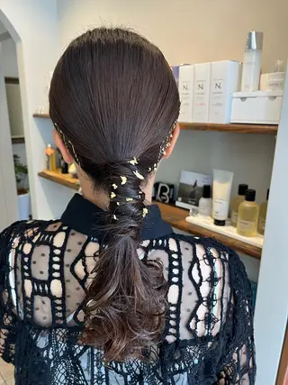 ヘアアレンジ 🫧🎀tasty yama🫧🪽のヘアスタイル