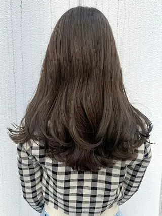 セミロング カラー パーマ ヘアアレンジ ITbyALBUM 浦和店のヘアスタイル