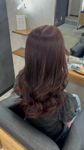 セミロング DOTE hair make【ドォート】所属・限界オタク美容師 💜Natsuki☁のヘアスタイル