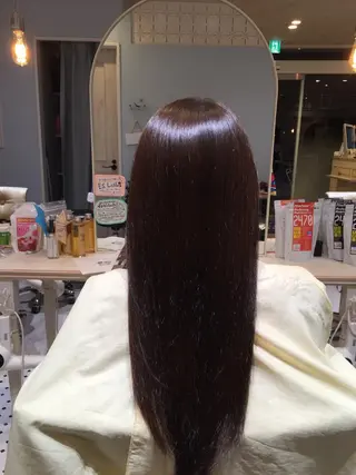 カラー 小島嵩人 縮毛矯正 髪質改善のヘアスタイル