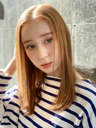 ロング カラー I-CON所属・髪質改善/美髪のプ口 中島みきのヘアスタイル