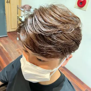 メンズ 髪質改善美容室／白石 凌大のヘアスタイル