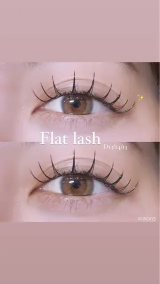 マツエク・マツパ 🍒束間まつ毛ෆ sasara🍒のマツエク・マツパデザイン
