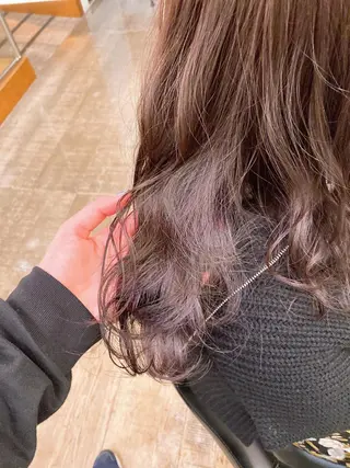 ロング カラー 野村 莉夏香のヘアスタイル