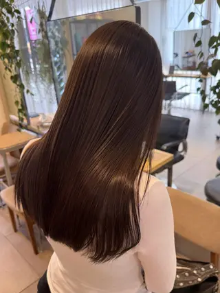 ロング カラー 艶カラー 🤍🫧/makoのヘアスタイル