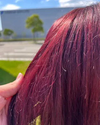 ミディアム カラー PROSOL 廿日市店所属・長谷川 遥のヘアスタイル