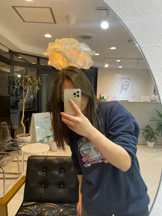カラー 前川 瑞希のヘアスタイル