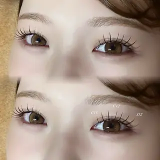 マツエク・マツパ Lunella RENAのマツエク・マツパデザイン