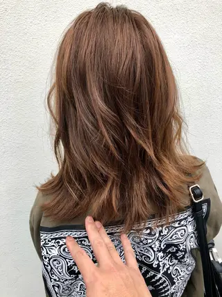 セミロング hair terra ce M奈良店のヘアスタイル
