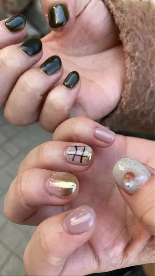 ネイル nailsalon　hue所属・小山 羽奈のネイルデザイン