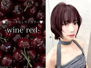 ショート rina韓国ヘア 透明感カラーのヘアスタイル