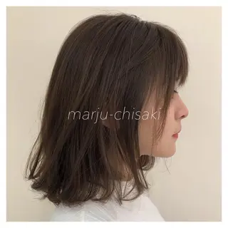 細めハイライト🩶 ボブ/レイヤーカットのヘアスタイル